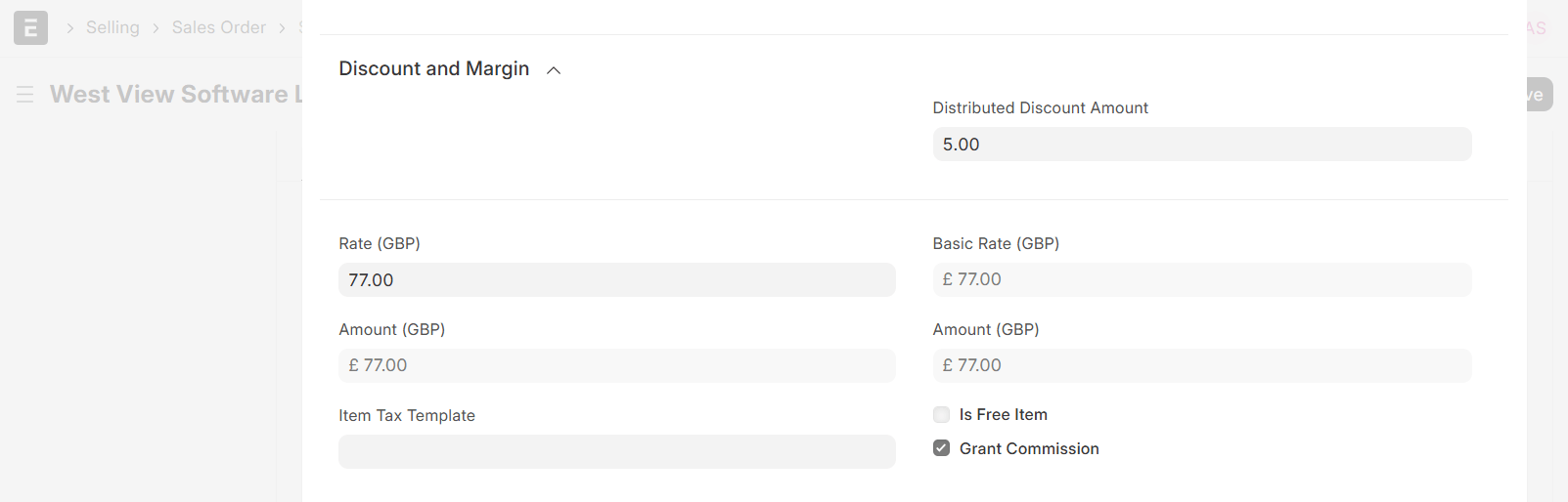 Applying a Discount