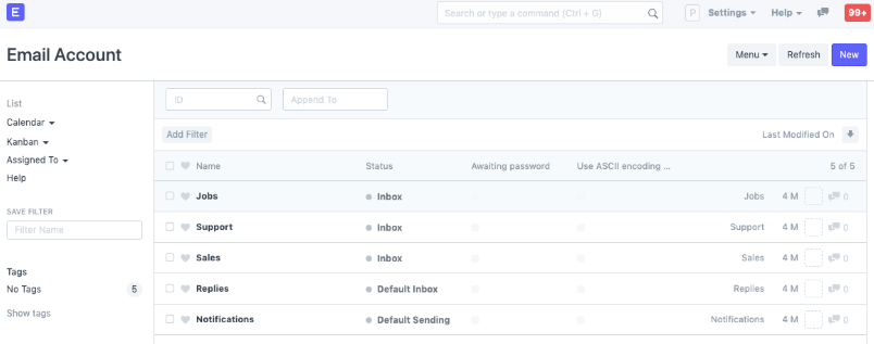 Email Account