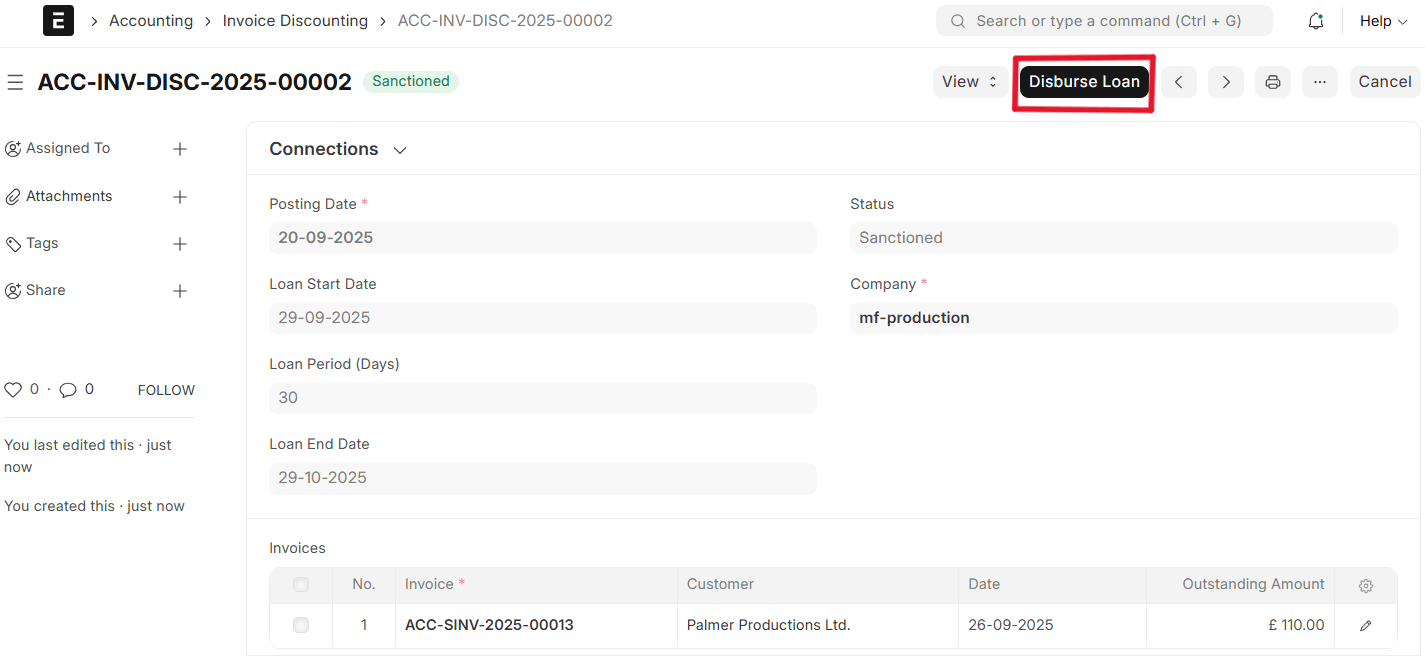 Invoice Discounting