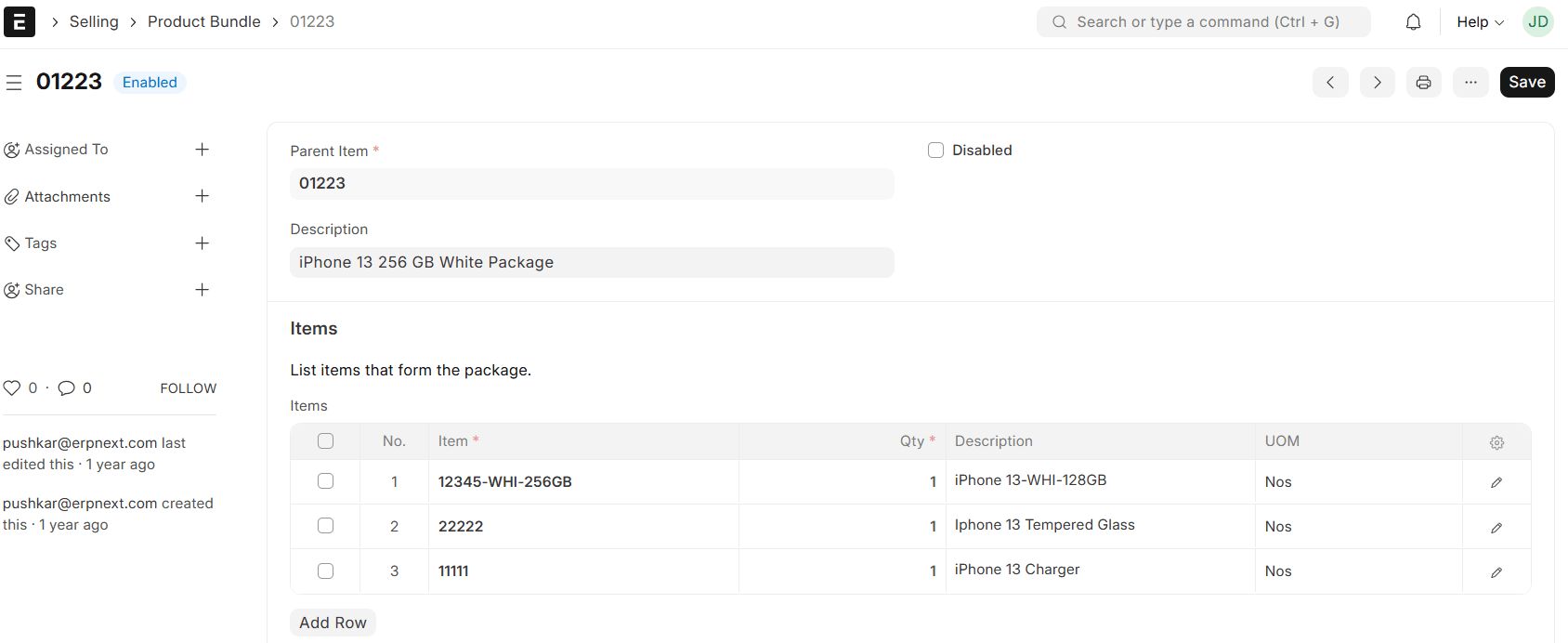 Product Bundle
