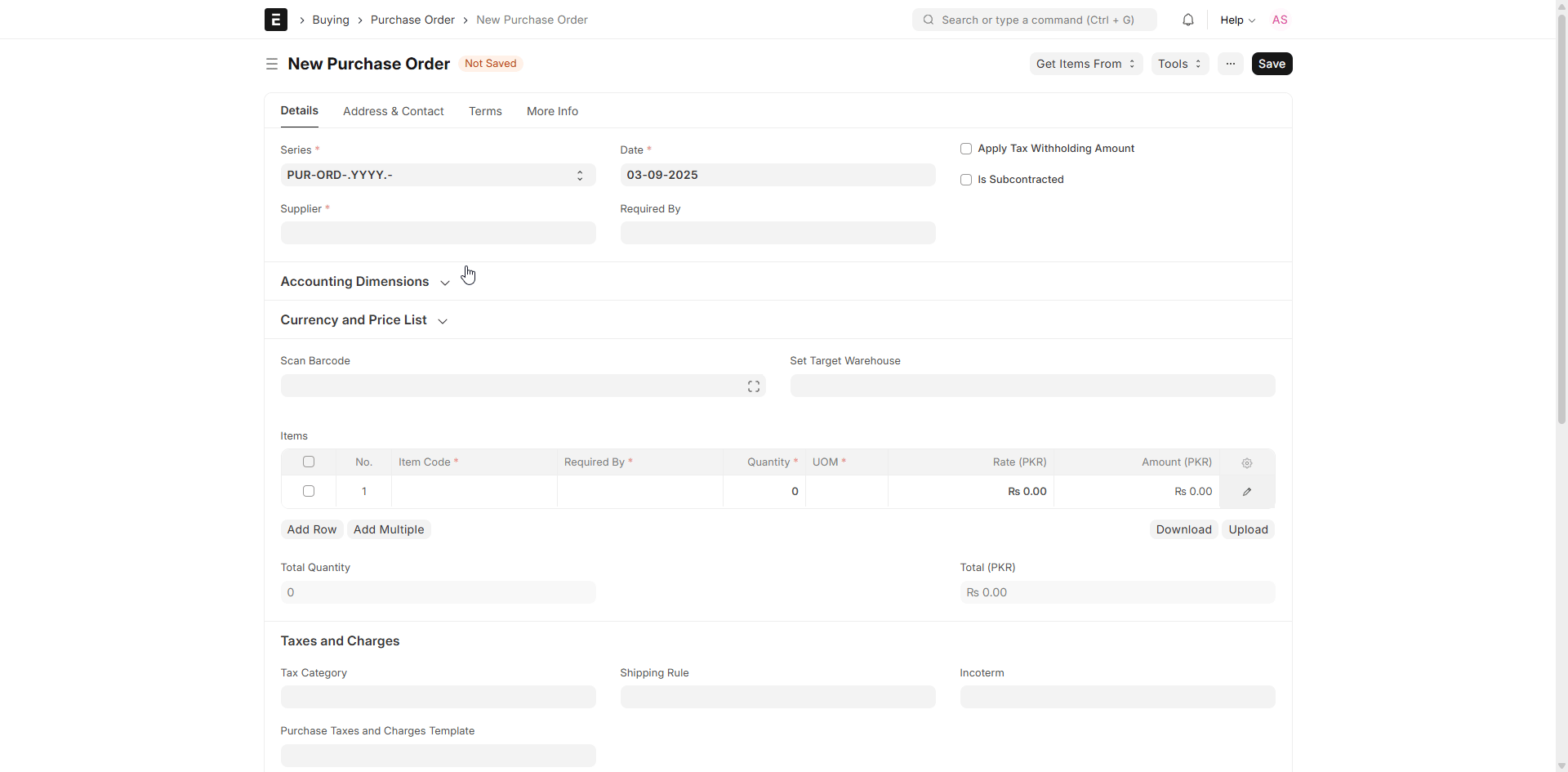 Purchasing in Different UoM