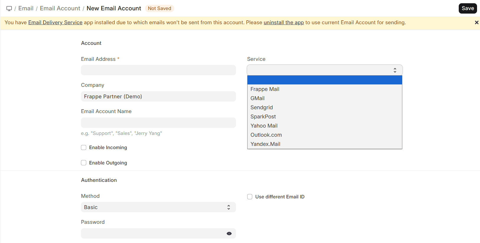 Email Inbox